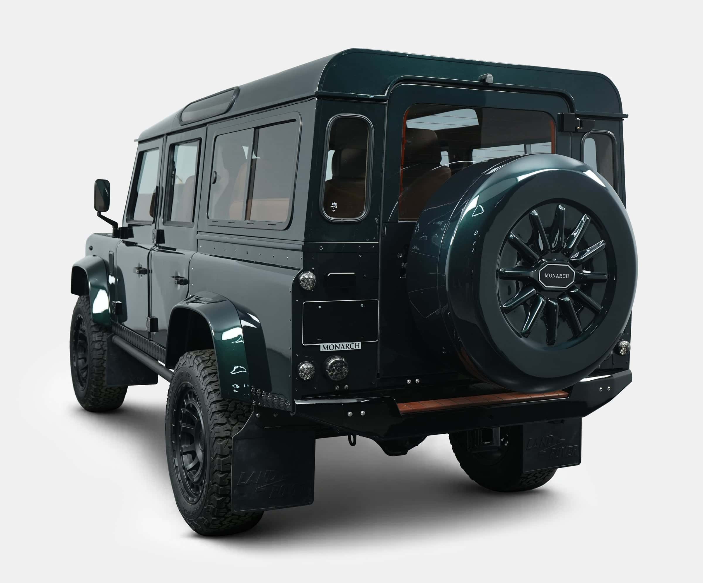 Custom Land Rover Defender showcasing luxury design and off-road capabilities