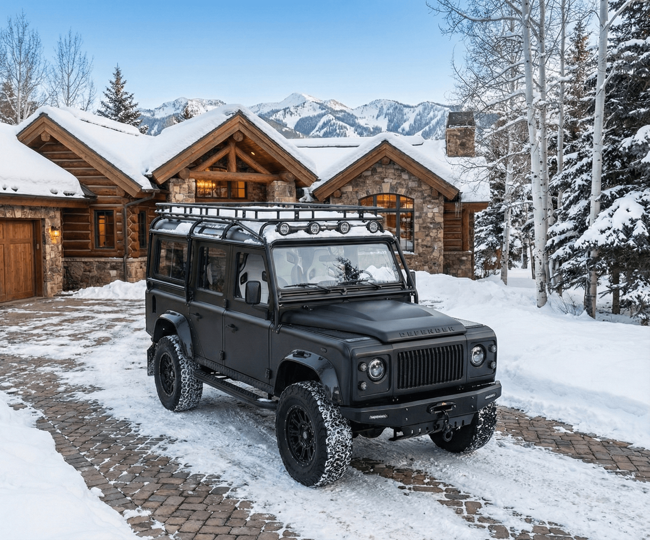 Land Rover Defender in Aspen