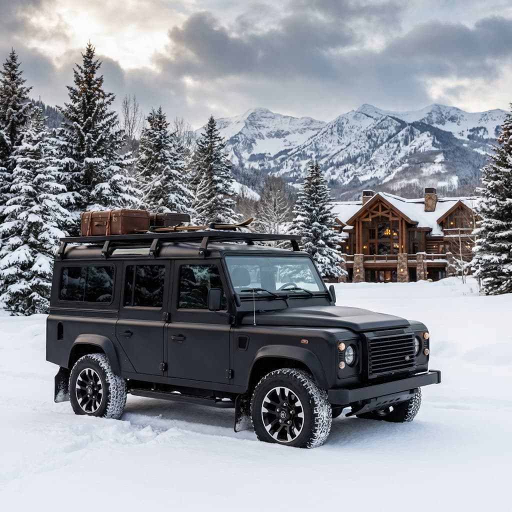Land Rover Defender in Aspen