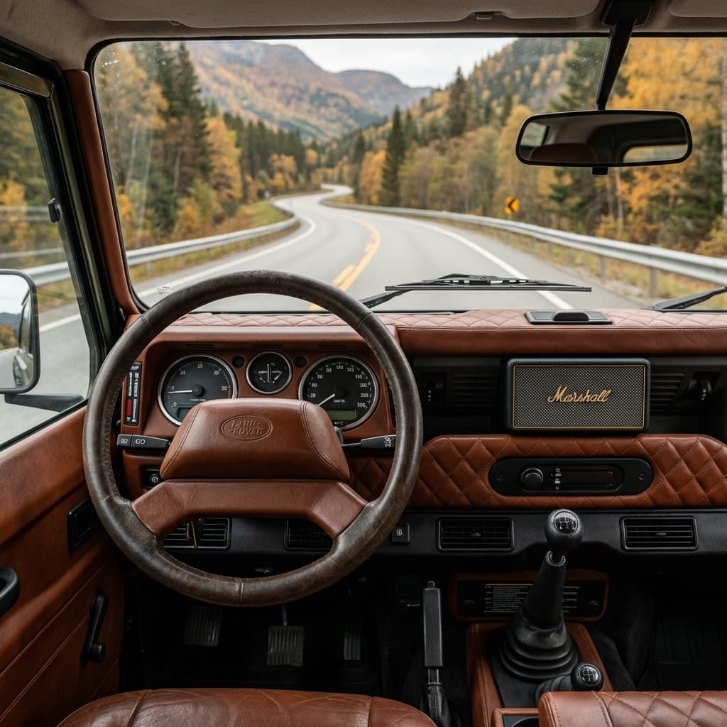 Left Hand Drive Defender