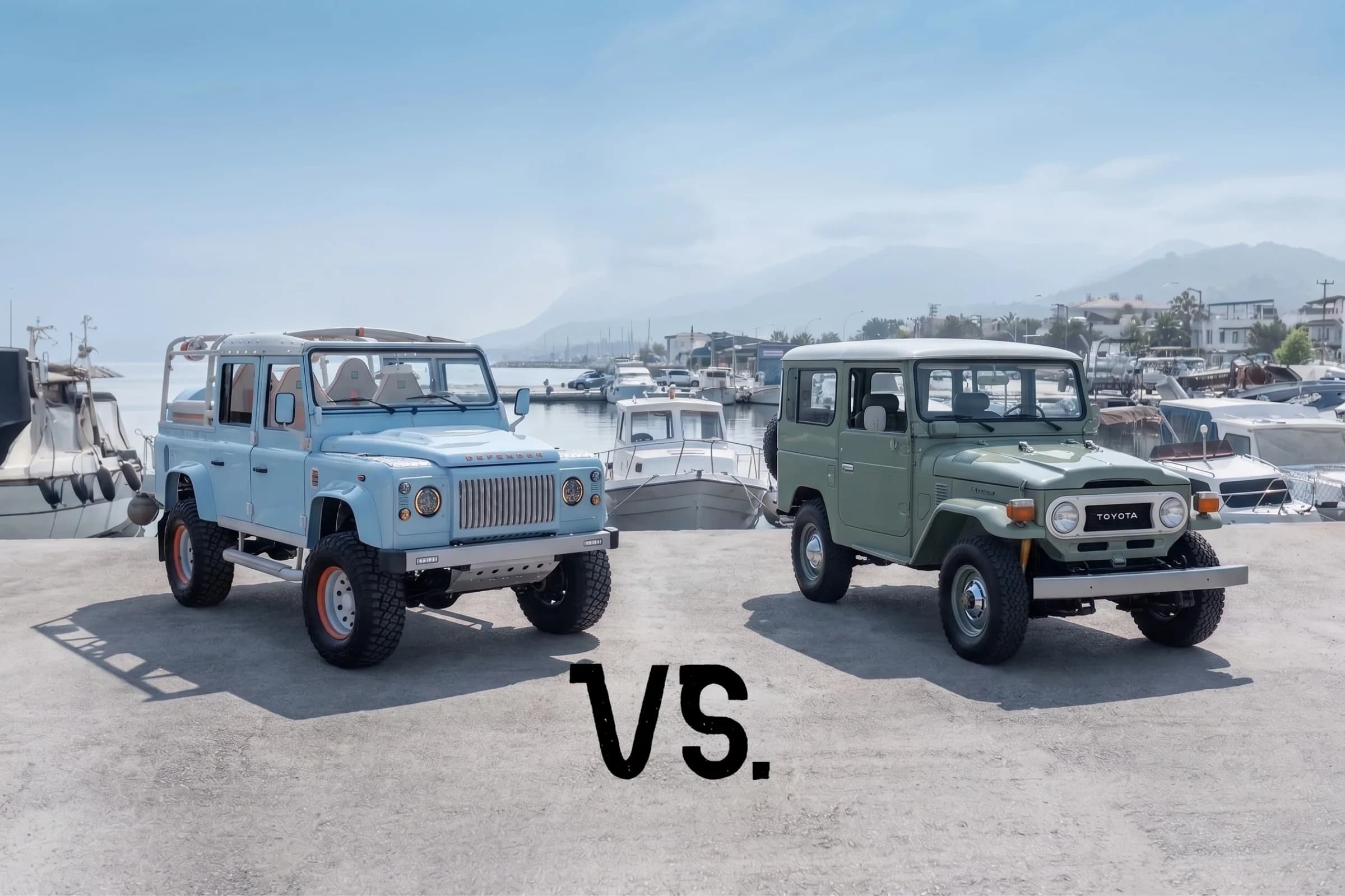 Land Rover Defender vs Toyota Land Cruiser: Which Classic 4x4 Wins for Collectors in 2026?