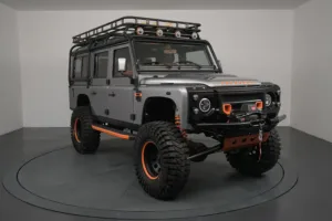 Grey Custom Land Rover Defender 110